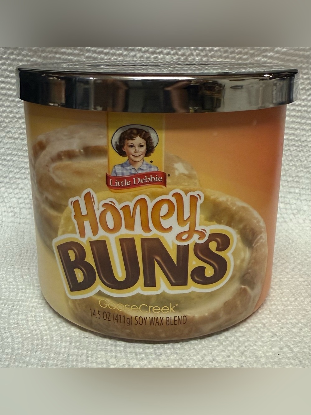 Little Debbie Honey Buns 3 Wick Scented Candle | 14.5oz | Brand New